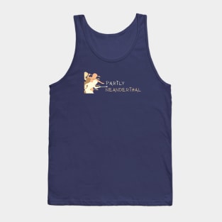 Partly Neanderthal Spears Tank Top